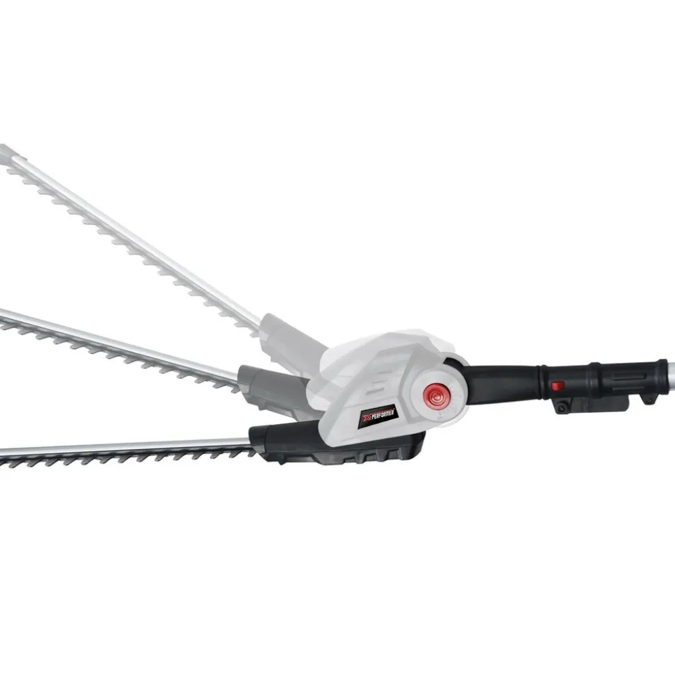 X-PERFORMER - Scie à ebrancher taille haies sur perche 20v - xperformer xp2psth20li - portatif - 2 batteries 2ah et chargeur inclus