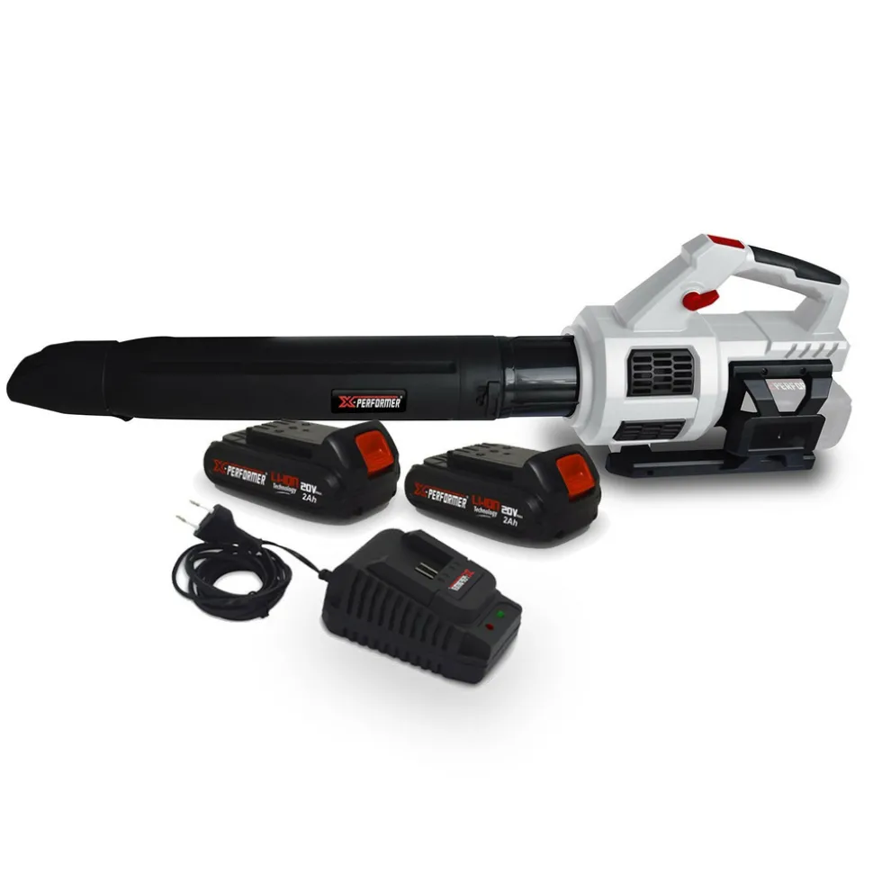 X-PERFORMER - Souffleur cyclonique sur batterie x-performer xpse40libl-2b - 40v - air 198 km/h - 2x batteries xpbat2a + chargeur