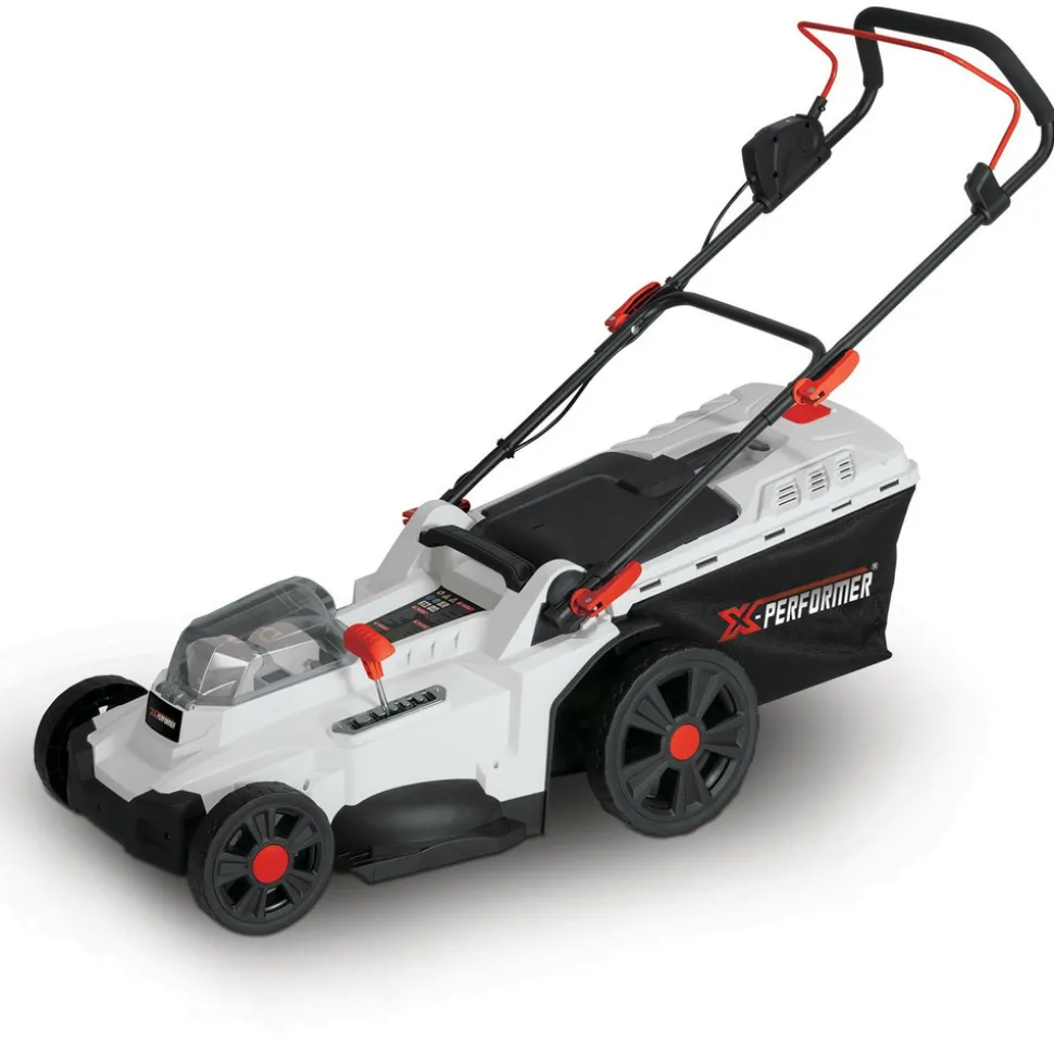 X-PERFORMER - Tondeuse à gazon portative sur batterie - 40v max - hauteur de coupe 6 positions - outil seul sans batterie ni chargeur