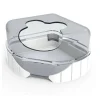 ZOLUX - 1 maison de toilette pour petits rongeurs rody3 couleur blanche taille 14.