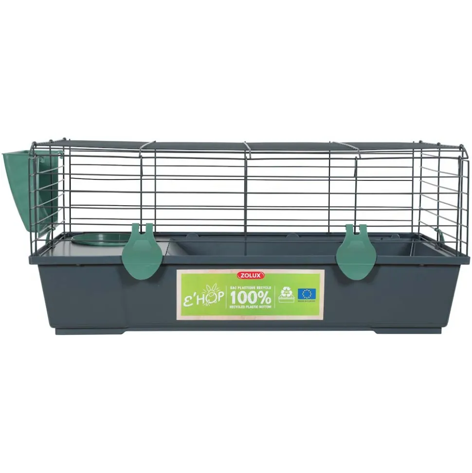 ZOLUX - Cage pour cochon d'inde en plastique recyclé ehop vert