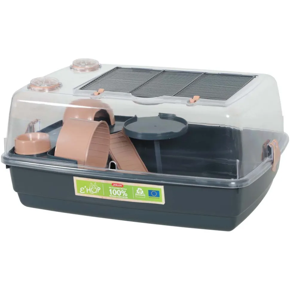 ZOLUX - Cage pour hamster en plastique recyclé ehop