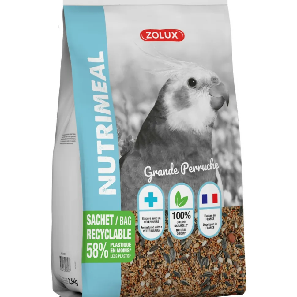ZOLUX - Graines grandes perruches nutrimeal 2.5kg