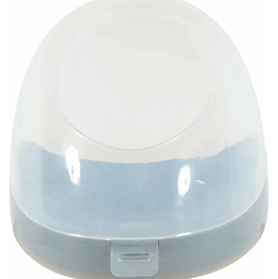 ZOLUX - Maison de toilette pour chinchillas. 19 x 28 x hauteur 19 cm. Couleur grise