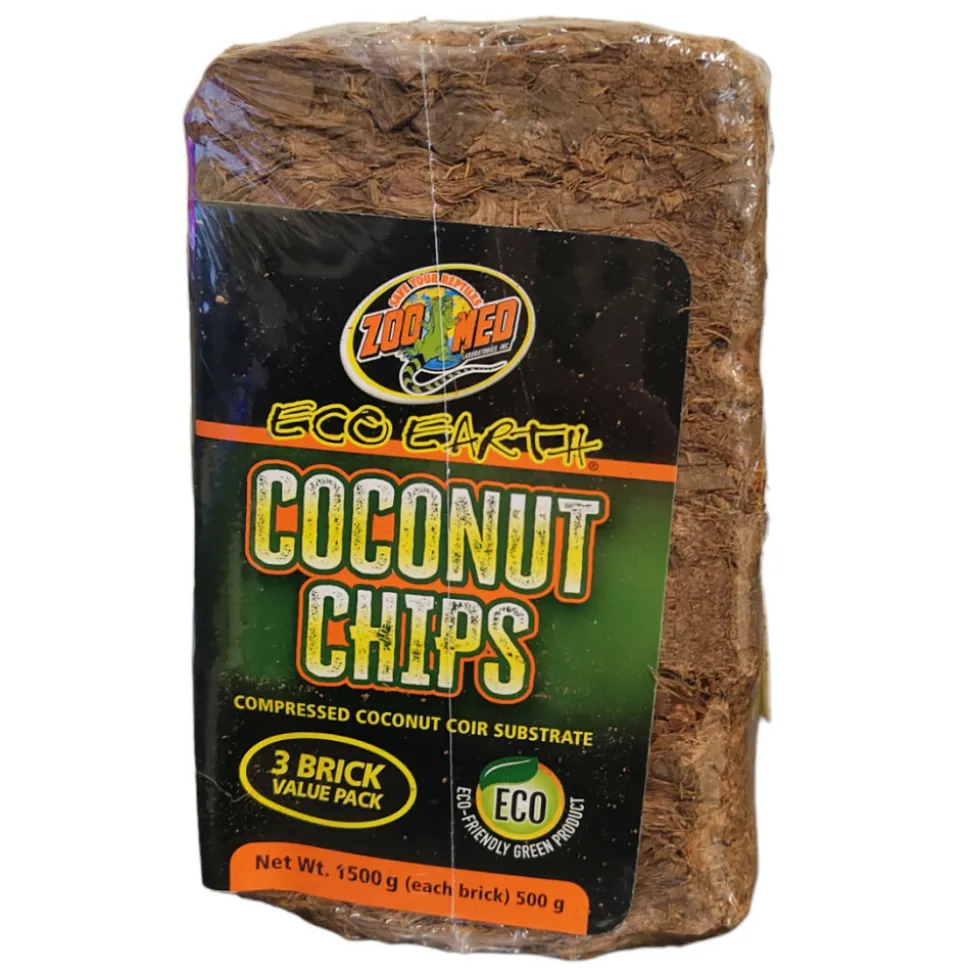 ZOO MED - Nouveaux chips de noix de coco eco earth 1500 gramme
