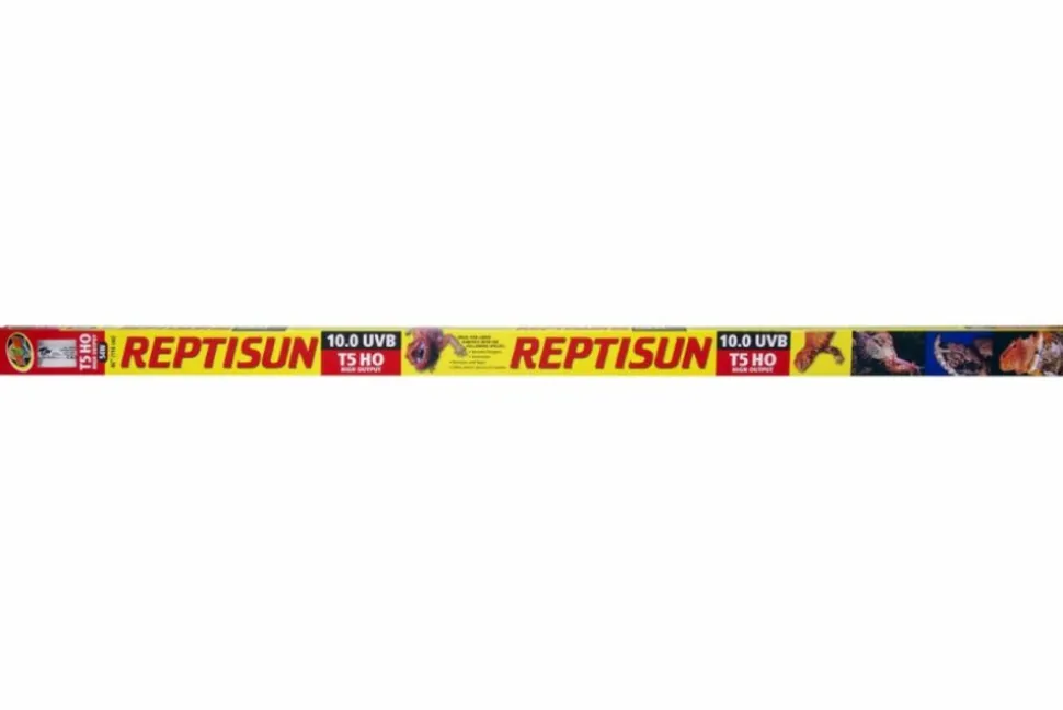 ZOOMED - Repti sun 10.0 t5 54 w - tube t5 uvb 116 cm - tube d'éclairage t5 pour terrarium destiné aux reptiles (lézards, tortues)