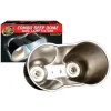 ZOOMED - Support de lampe - combo deep dome large - double support d'ampoule chauffante / uvb pour reptiles (lézards, serpents, tortues)