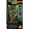ZOOMED - Terrarium grillagé - reptibreeze led deluxe 61 x 61 x 122 cm - terrarium destiné aux lézards type caméléon